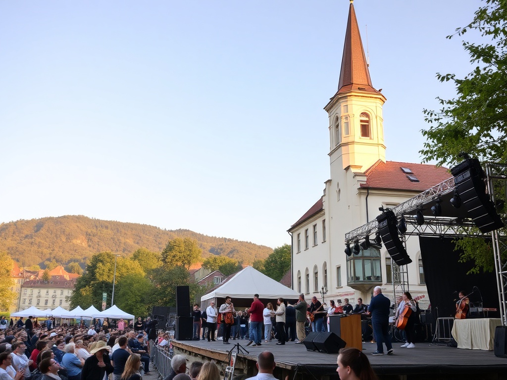 Plakat informujący o Dniu Otwartym w ZPSM w Bochni oraz zdjęcie drużyny BSF Bochnia podczas meczu, ilustrujące życie kulturalne i sportowe w Bochni.