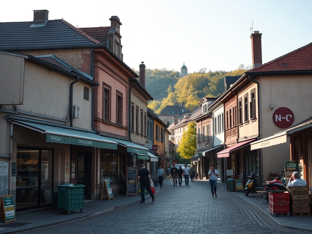 Mapa Bochni z zaznaczonymi wodociągami, symbolizująca projekt "Cyberbezpieczne Wodociągi" i brak dotacji